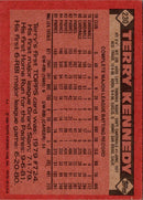 1986 Topps Terry Kennedy