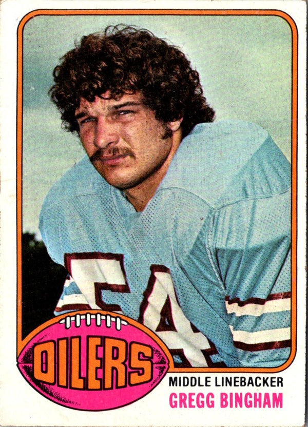 1976 Topps Gregg Bingham #103 Rookie