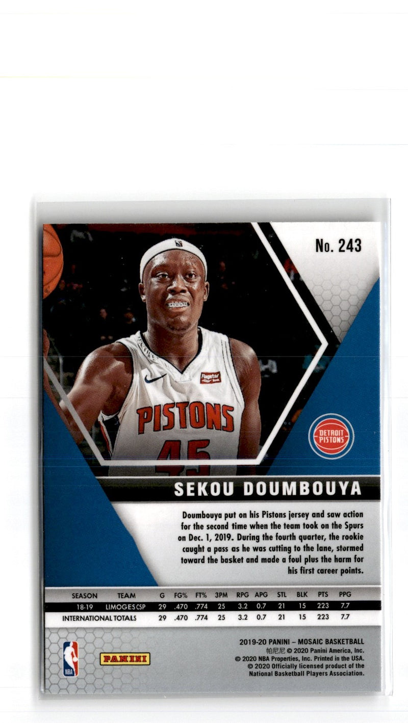 2019 Panini Mosaic Sekou Doumbouya