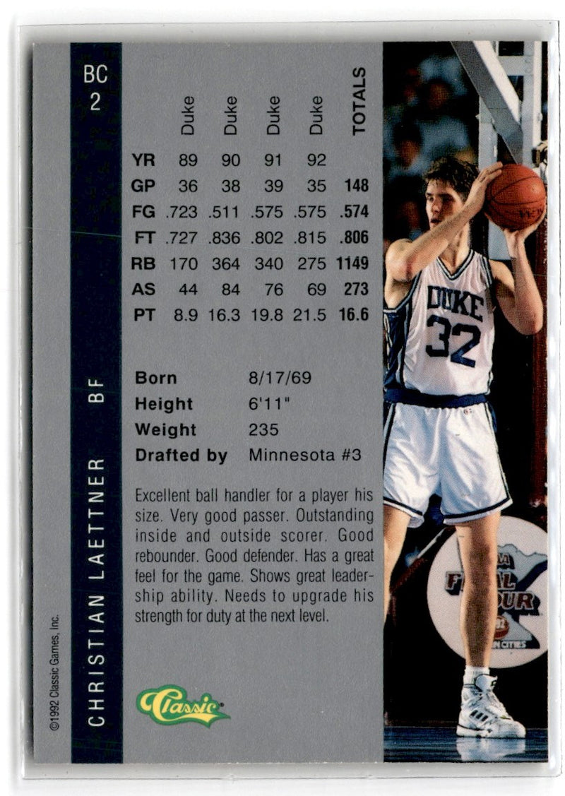 1992 Classic Draft Walt Williams