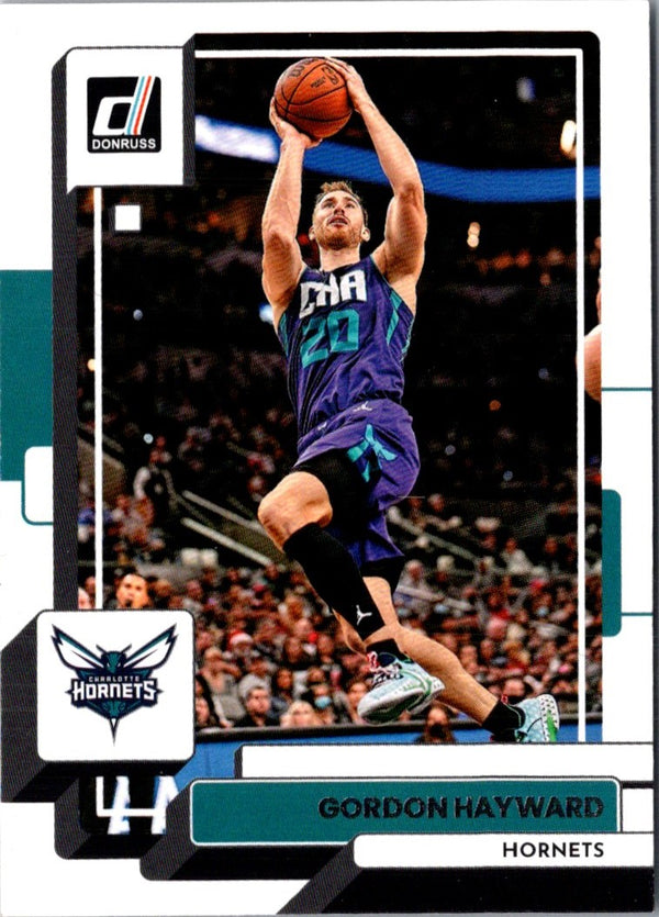 2022 Donruss Gordon Hayward #65