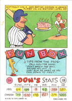 1991 Donruss Leaf Previews Paul Molitor #20