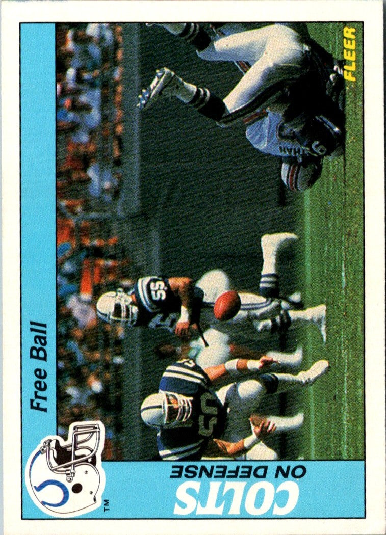1988 Fleer Team Action Free Ball (Defense)