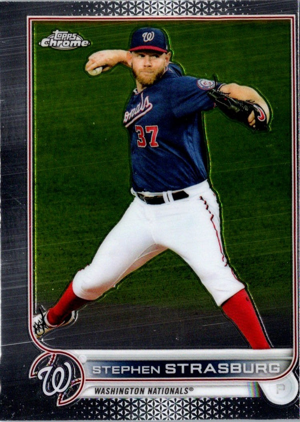 2022 Topps Chrome Stephen Strasburg #184