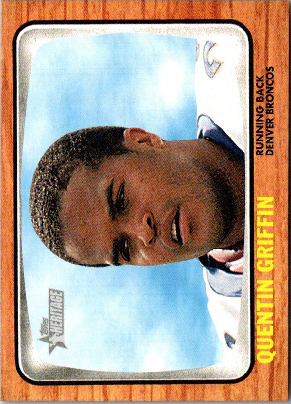 2005 Topps Heritage Quentin Griffin #192