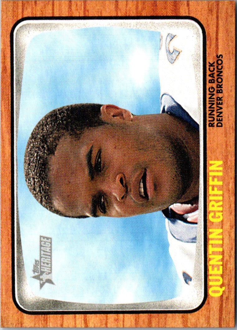 2005 Topps Heritage Quentin Griffin