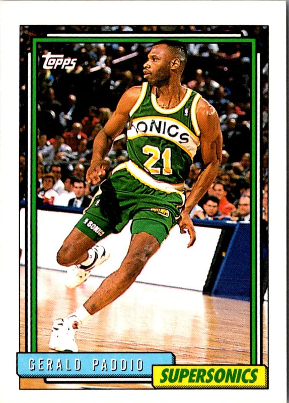 1992 Topps Gerald Paddio #243