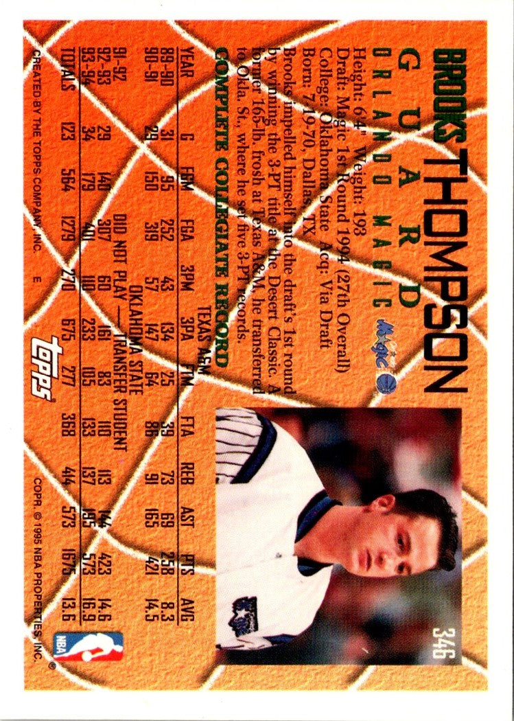 1994 Topps Brooks Thompson