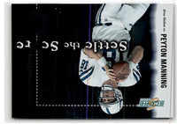 2001 Score Settle the Peyton Manning/Drew Bledsoe #SS-7