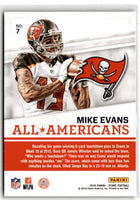 2016 Panini Prime Signatures Proteges Vincent Jackson/Mike Evans #7