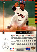1993 SP Willie McGee