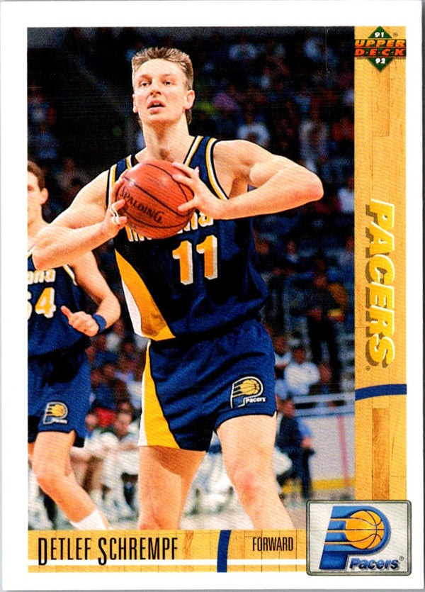 1991 Upper Deck International Italian Detlef Schrempf #59