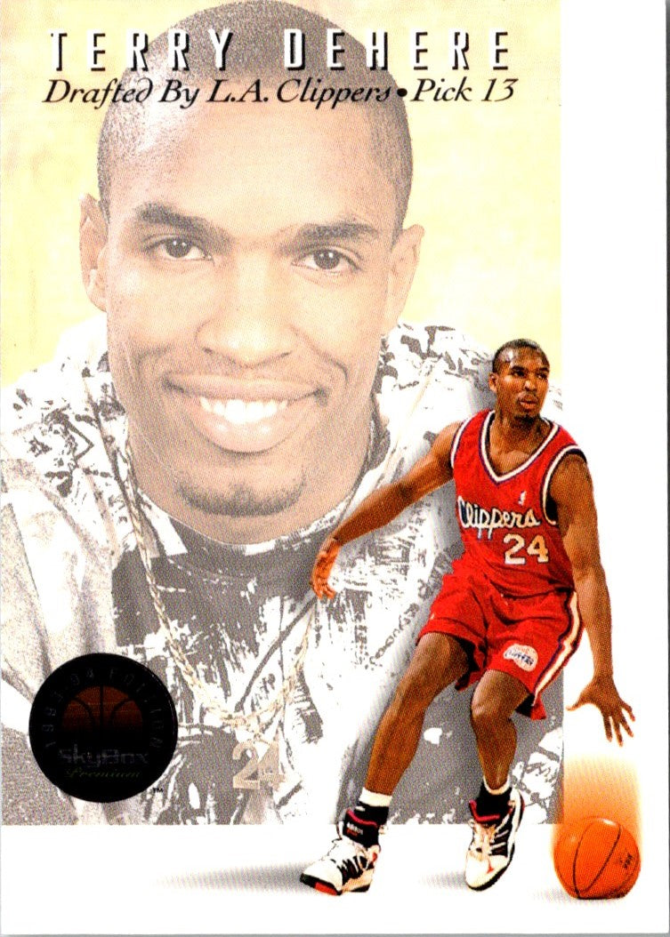 1993 SkyBox Draft Picks Terry Dehere