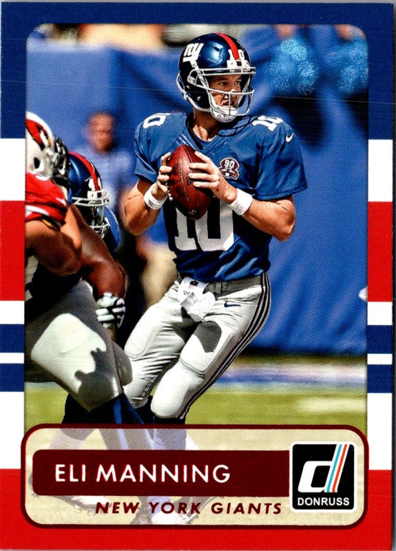 2015 Donruss Red Foil Eli Manning #16