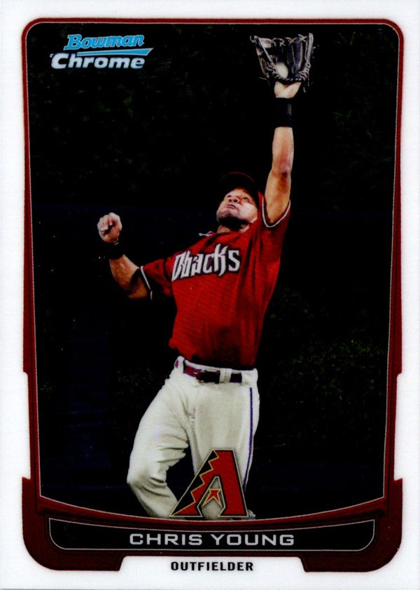 2012 Bowman Chrome Chris Young #160