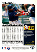 1996 Collector's Choice Kirby Puckett #200