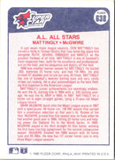 1990 Fleer Don Mattingly/Mark McGwire