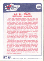 1990 Fleer Don Mattingly/Mark McGwire #638