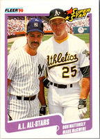 1990 Fleer Don Mattingly/Mark McGwire #638