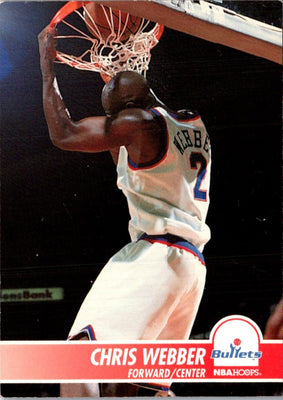 1994 Hoops Chris Webber #382
