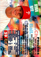 1994 Stadium Club Draft Picks Ryan Nye #29