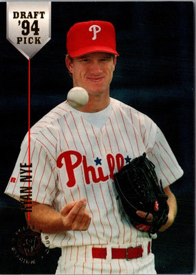 1994 Stadium Club Draft Picks Ryan Nye #29
