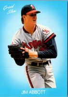 1989 Grand Slam Dice Game Light Blue (unlicensed) Jim Abbott #NNO