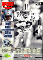 1995 Classic Images Limited Live Focused Blue Emmitt Smith/Troy Aikman #F-8