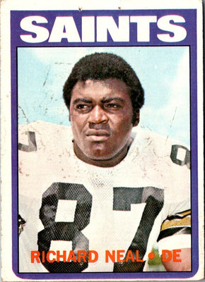 1972 Topps Richard Neal #87 Rookie
