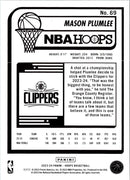 2023 Hoops Red Backs Mason Plumlee