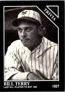 1992 Conlon Collection TSN Bill Terry