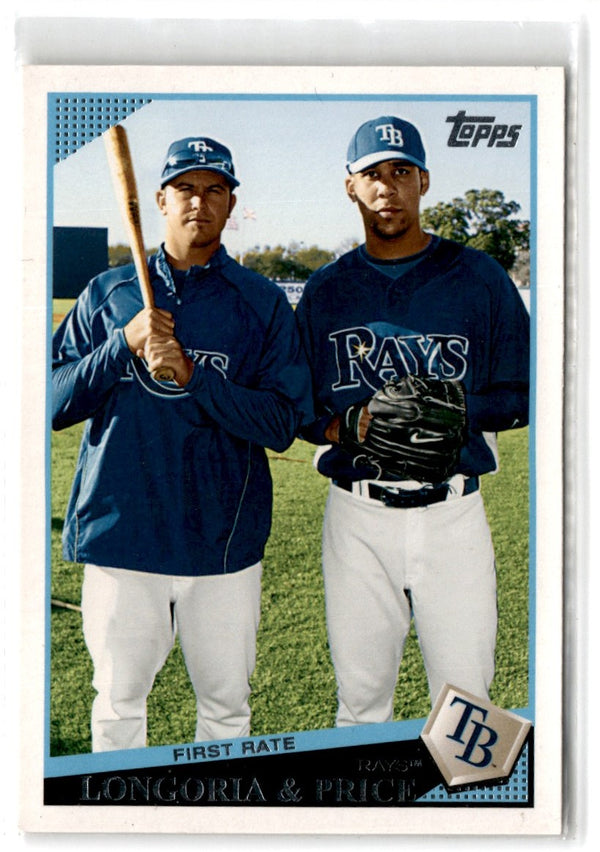 2009 Topps Evan Longoria/David Price #22