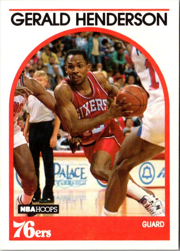 1989 Hoops Gerald Henderson #208