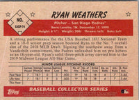 2019 Choice Midwest League All-Stars Ryan Weathers #17