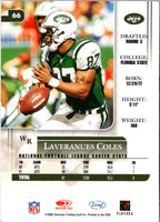 2002 Leaf Rookies & Stars Laveranues Coles #66