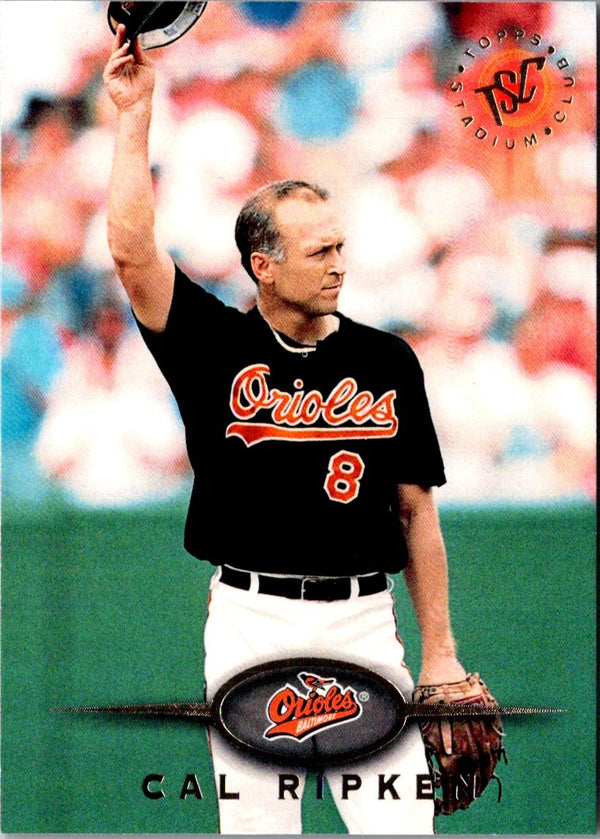 1995 Metallic Impressions Cal Ripken Iron Orioles 2131 Cal Ripken Jr. #6