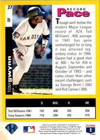 1995 Collector's Choice SE Gold Signature Tony Gwynn #27