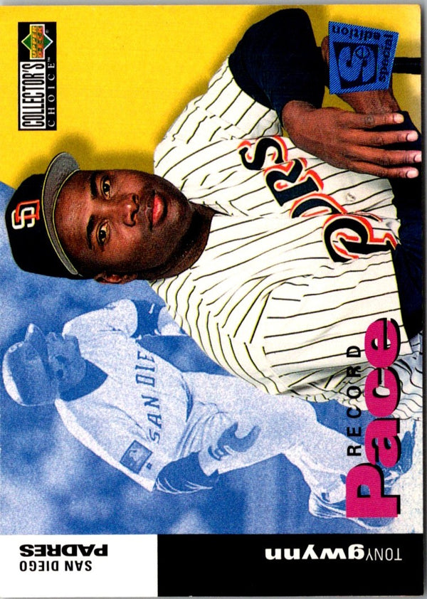 1995 Collector's Choice SE Gold Signature Tony Gwynn #27