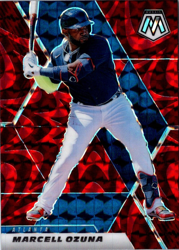 2021 Panini Mosaic Marcell Ozuna #187