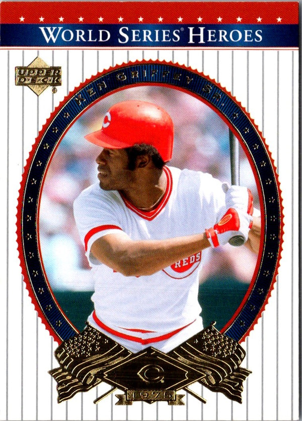 2002 Upper Deck World Series Heroes Ken Griffey Sr. #65