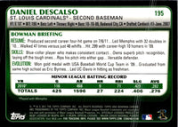 2011 Bowman Chrome Daniel Descalso #195 Rookie