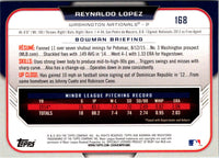 2015 Bowman Draft Picks & Prospects Reynaldo Lopez #168