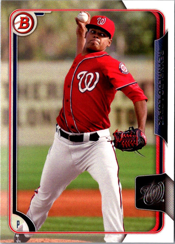 2015 Bowman Draft Picks & Prospects Reynaldo Lopez #168