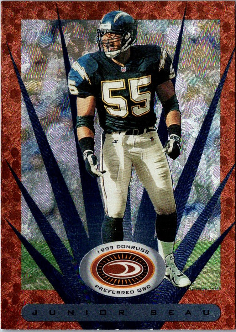 1999 Donruss Preferred QBC Junior Seau