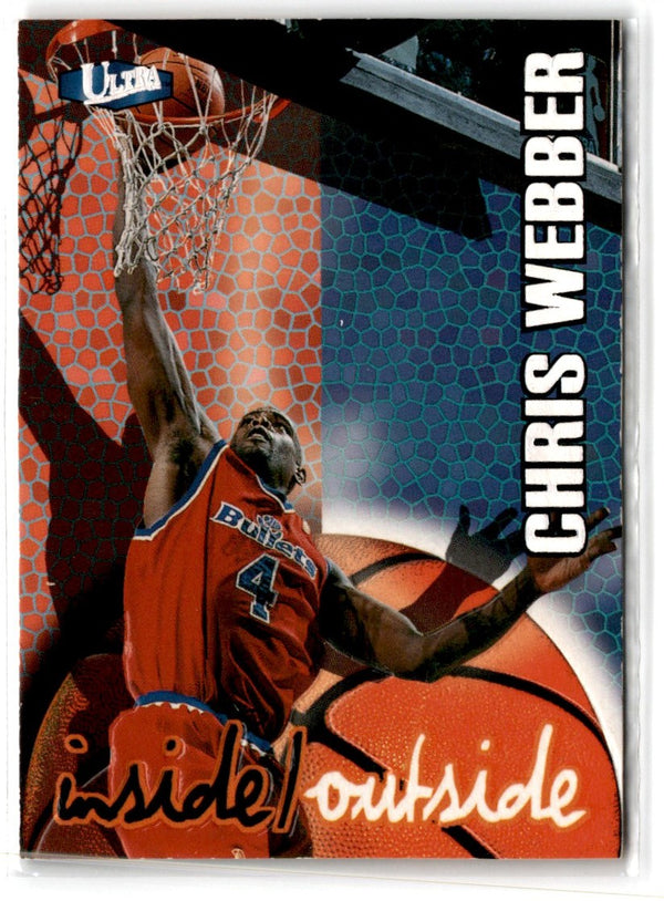 1996 Stadium Club Members Only 55 Chris Webber #9