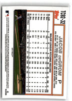 2021 Topps Update 1992 Redux Chrome Jacob deGrom #TC92-32