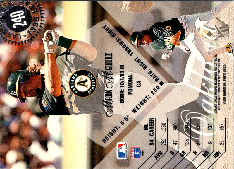 1995 Leaf Mark McGwire