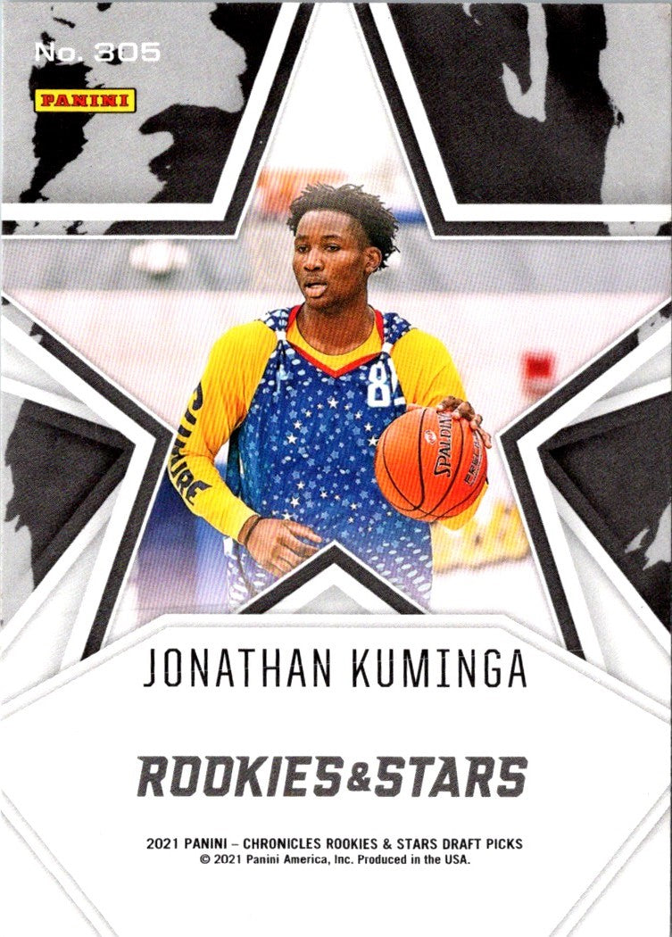 2021 Panini Chronicles Draft Picks Jonathan Kuminga