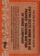 1988 Topps Wax Box Cards Tony Gwynn