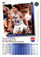 1993 Upper Deck Mike Peplowski #340 Rookie